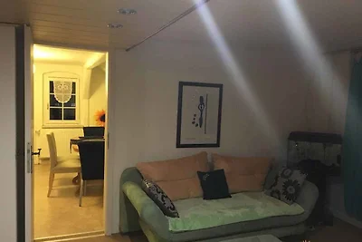 Ferienwohnung im Dachgeschoss mit Blick auf d