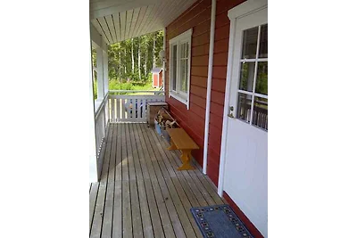 Ferienhaus mit Strandsauna am See und eigenem