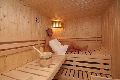 Ferienhaus mit eigener Sauna direkt an der