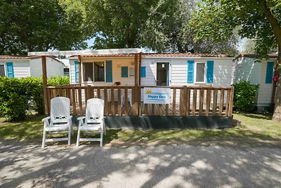 Mobilehome mit Klimaanlage, Pool und halbüber
