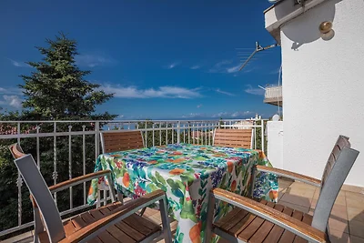 Ferienwohnung mit Meerblick und Klimaanlage