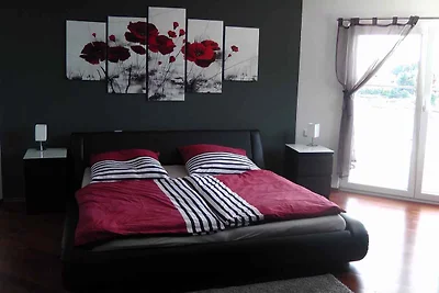 Ferienwohnung mit Poolnutzung und Meersicht