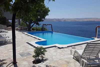Ferienwohnung mit Poolnutzung und Meerblick