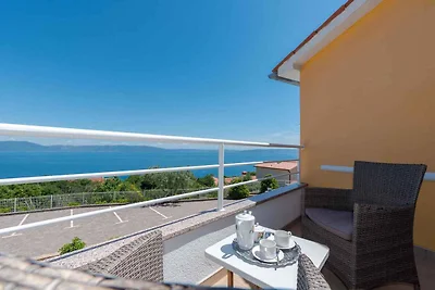 Ferienwohnung mit 3 Terrassen und Meerblick