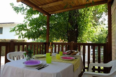 Mobilehome mit Terrasse und Klimaanlage