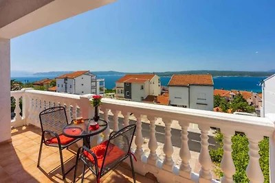 Ferienwohnung mit Balkon und Meerblick
