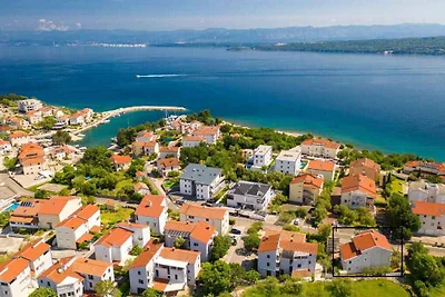 Gemütliche Ferienwohnung Ruža mit Meeresblick