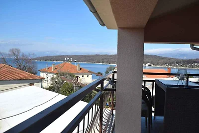 Ferienwohnung in Mansarde mit Meerblick