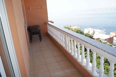 Ferienwohnung s balkonom i pogledom na more