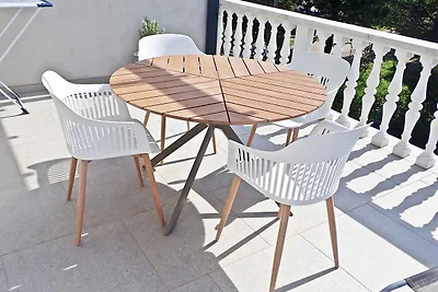 Ferienwohnung mit Gartenblick