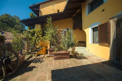 Ferienhaus mit Balkon