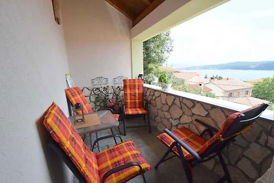 Ferienwohnung mit Balkon und Meerblick