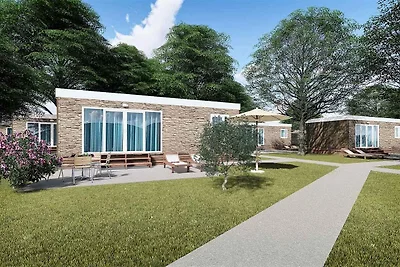 Mobilehome mit Parkplatz und Klimaanlage