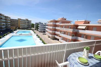 Ferienwohnung mit Klimaanlage, Balkon und