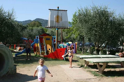 Mobilehome mit Klimaanlage, Terrasse und Pool