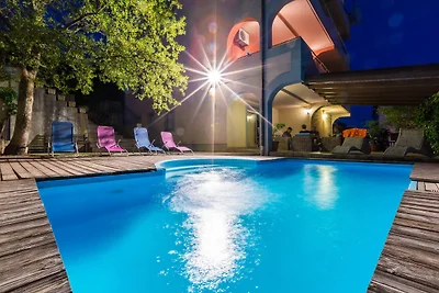 Ferienwohnung mit Meerblick und Pool
