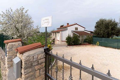 Ferienhaus mit Terrasse und Whirlpool