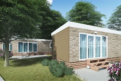Mobilehome mit Parkplatz und Klimaanlage