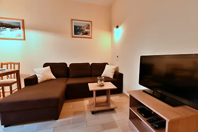 Ferienwohnung mit Balkon und Meerblick