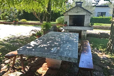 Ferienhaus mit Garten und Grill