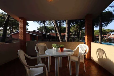 Ferienwohnung mit Klimaanlage und Balkon