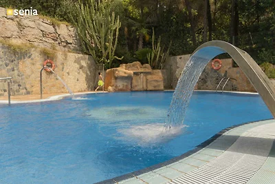 Mobilehome mit Klimaanlage, Terrasse und Pool