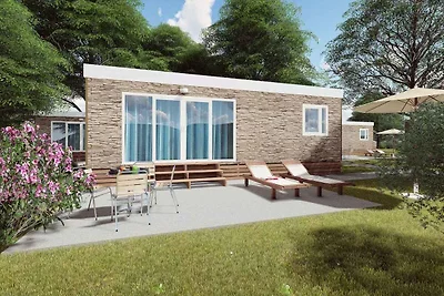 Mobilehome mit Parkplatz und Klimaanlage