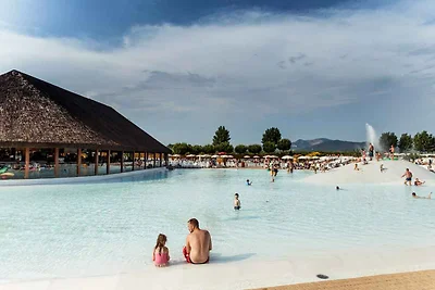 Mobilehome mit Klimaanlage, Terrasse und Pool