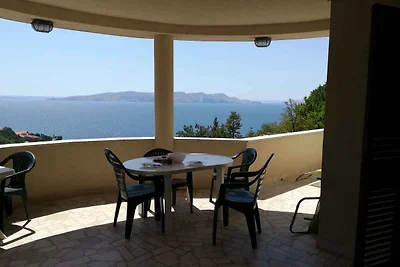 Studio mit Internet und Balkon mit Meerblick