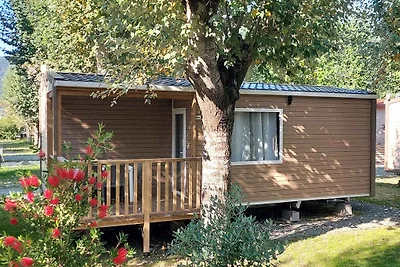 Mobilehome mit Klimaanlage und Terrasse