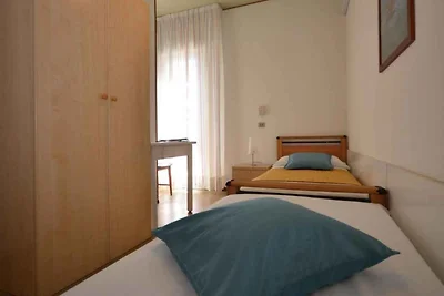 Studio mit Klimaanlage und Balkon