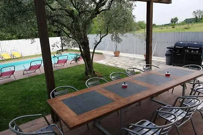 Ferienhaus mit Klimaanlage un Pool