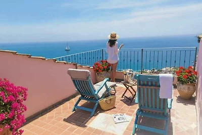 Ferienhaus mit Meerblick und Dachterrasse