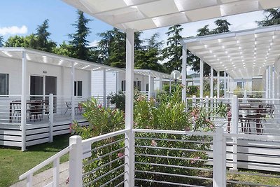 Mobilehome mit Terrasse, Klimaanlage und Pool