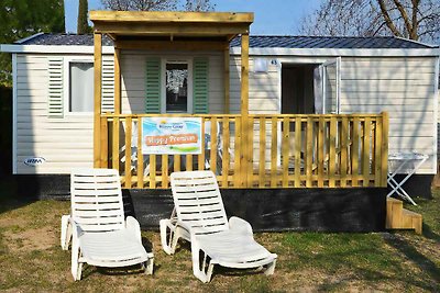 Mobilehome mit Klima, Pool und Rutschen