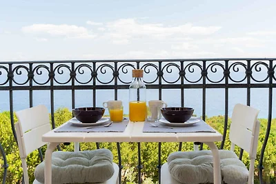 Ferienwohnung mit Balkon und wunderschönem