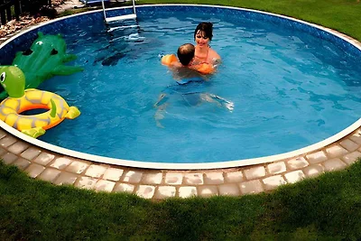 Ferienhaus mit Aussenpool und Sauna am