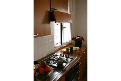 Ferienwohnung mit Balkon, 150 m vom Strand