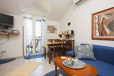 Apartment am Meer mit Balkon, Meerblick, WLAN