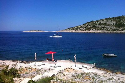 Ferienwohnung Erste Reihe am Meer (10 m)