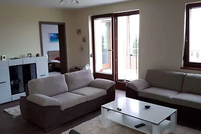Ferienwohnung mit Blick auf den See und den