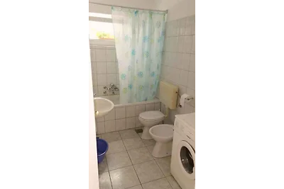 Ferienwohnung mit Balkon 300 m vom Strand