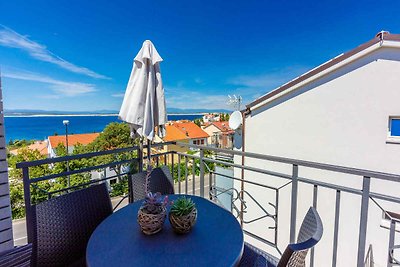 Ferienwohnung mit Balkon und Meerblick