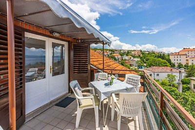 Ferienwohnung mit Balkon und Meerblick