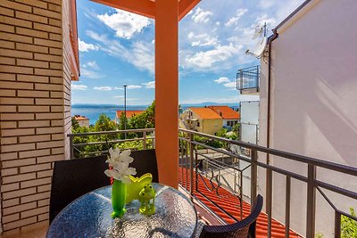 Ferienwohnung mit Balkon und Meerblick