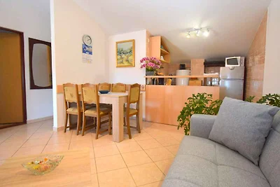 Ferienwohnung in Mansarde mit Meerblick
