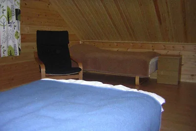 Ferienhaus mit Strandsauna am See und eigenem