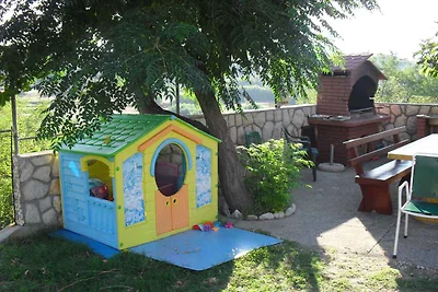 Ferienwohnung mit Gartendusche