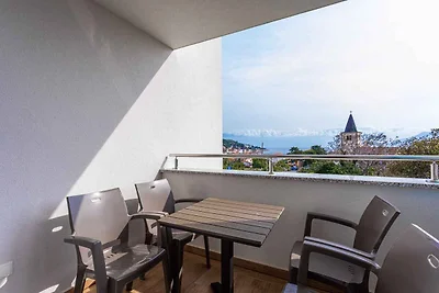 Ferienwohnung mit Klimaanlage und Meerblick