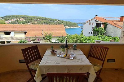 Ferienwohnung mit Balkon und Meerblick